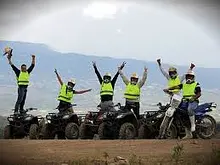 Recorrido en cuatrimoto